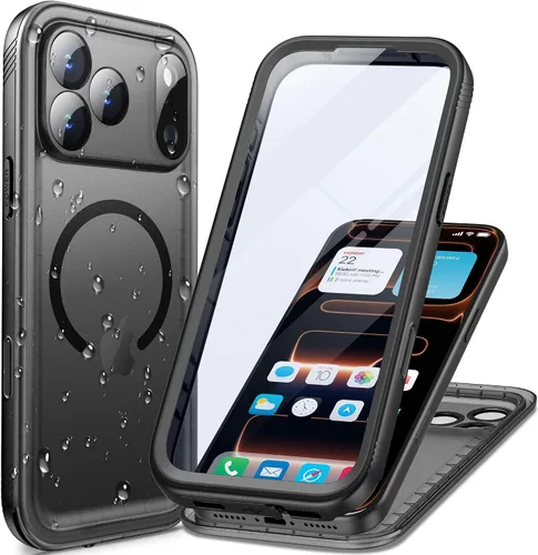 Vista 38 de Cozycase TOP - Funda impermeable militar IP68 para iPhone XR, resistente 360 a prueba de golpes, cuerpo completo, con protector de cámara