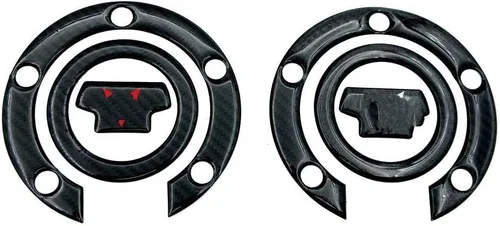 Vista 2 de Motorcycle Tank Pads Motorcycle Gas Fuel Tank Cap Cover Pad Protector Decals Carbon Stickers for Ya&maha MT03 MT07 MT09 MT10 Tracer FZ09 FZ07