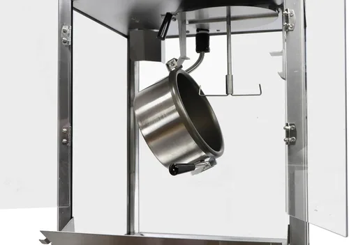Vista 3 de Auto Serve 8 onzas máquina de palomitas de maíz puertas de servicio trasera
