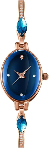Vista 2 de Reloj de pulsera para mujer, mini reloj de moda para mujer, reloj de pulsera de cuarzo, resistente al agua para mujer