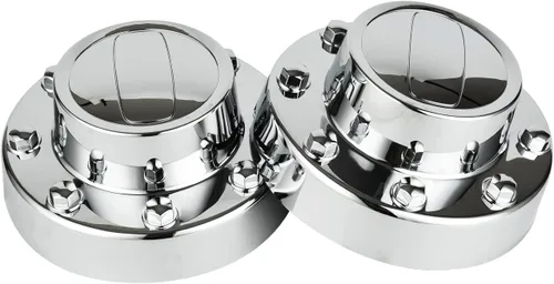 Vista 3 de Reemplazo para tapacubos cromados de centro de rueda, 2 piezas para ruedas traseras de 1 tonelada de Dodge Ram 3500 2011-2018, rueda de aleación