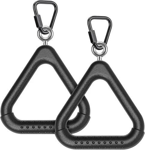 Vista 9 de Dolibest Monkey Bars Trapecio Bar Kids Monkey Bars Playground Trapecio Bar Anillos Swing Sets para patio trasero con barras de mono Curso Ninja
