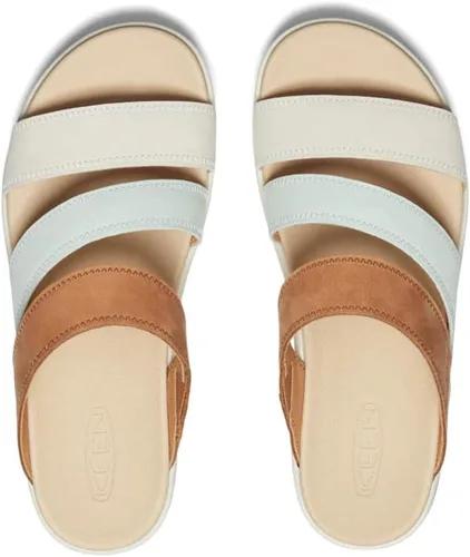 Vista 4 de KEEN Sandalias Ellecity de cuña con puntera abierta para mujer