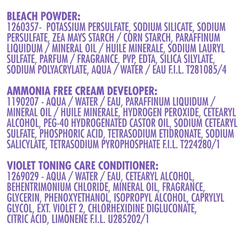 Vista 8 de SoftSheen -Carson Interbeauty Dark and Lovely® Uplift - Kit de blanqueamiento con polvo, revelador y tóner para cabello rubio
