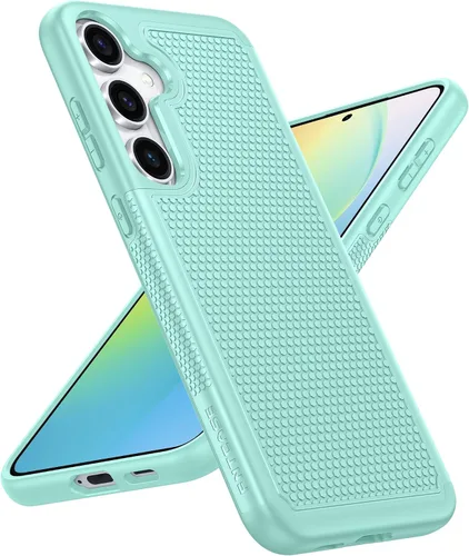 Vista 60 de FNTCASE Funda para iPhone 14 Pro Max color azul: [compatible con Magsafe] Funda magnética mate sólida con [protección completa de la cámara]