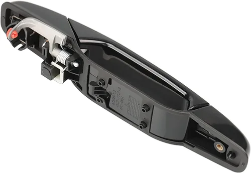 Vista 8 de Juego de 4 manijas negras para puerta exterior delantera y trasera, lado del pasajero, compatible con Chevy Silverado 1500 Tahoe Suburban GMC Sierra