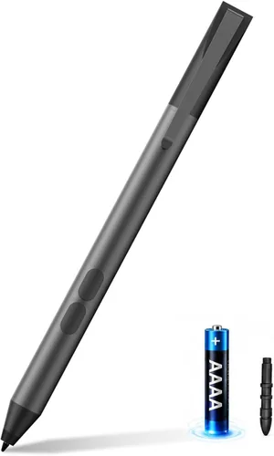 Vista 14 de Lápiz óptico para Microsoft Surface (batería de 300 días), Surface Pro 11/10/9/8/7/6/5/4/3, Go 1-4, Book 1-3, laptop 1-6, Studio 1-2 con botón Azur