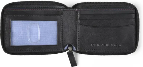 Vista 3 de Tommy Hilfiger Cartera delgada con cremallera para hombre