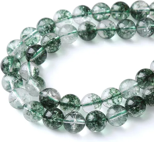 Vista 76 de 88 cuentas de piedra natural africana de piedra de sangre para hacer joyas y pulseras