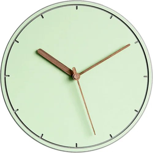 Vista 5 de Stephanie Imports Reloj de pared silencioso minimalista moderno colección azul pastel