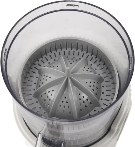 Vista 6 de CHICIRIS Exprimidor eléctrico recargable por USB, extractor de jugo, motor de 360 grados para limón naranja cítrico DC7.4V, boquilla a prueba
