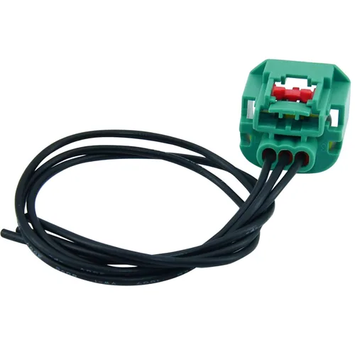 Vista 5 de Arnés de cableado para conector de faros delanteros de repuesto 68064997AA compatible con Dodge Chrysler Jeep, lámpara de circulación diurna, luz