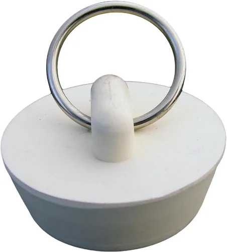 Vista 7 de LASCO 02-3203 Tapón hueco de goma blanca para aberturas de drenaje de 1-1/8 pulgadas