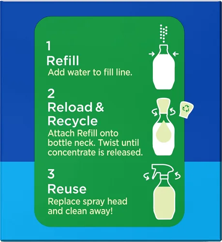 Vista 14 de Clorox Recambio de spray multiusos, esenciales para el hogar, 3 x 1.125fo repuestos concentrados