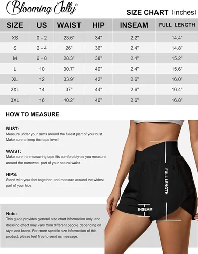 Vista 6 de Blooming Jelly Pantalones cortos de entrenamiento para mujer, pantalones cortos deportivos para correr, pantalones cortos de gimnasio de cintura