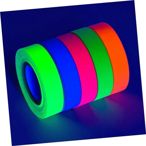 Vista 7 de EXCEART 6 rollos de cinta reflectante de fluorescencia