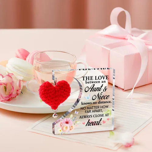 Vista 5 de Regalos de cumpleaños para tía, regalos de agradecimiento para tías, día de la madre, Navidad, ideas únicas de regalo para tía, tía y sobrina sabe