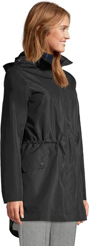 Vista 3 de Lands' End Parka impermeable con aislamiento 3 en 1 para mujer, Negro