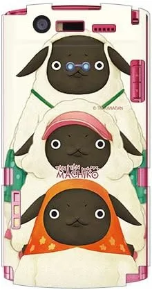 Vista 136 de Yanan Machiko Series Machiko Family Pink (Clear) / for iPhone SE/5s/docomo