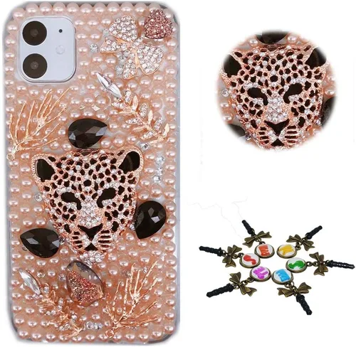 Vista 28 de Sparkle - Funda para teléfono compatible con Samsung Galaxy Z Flip 2 5G, elegante, hecha a mano en 3D, con diseño de diamantes de imitación