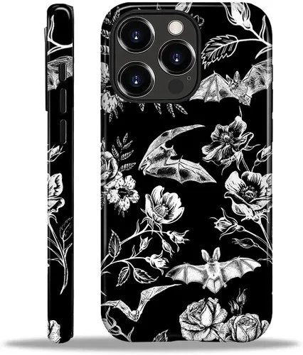 Vista 27 de Funda para iPhone 11, resistente híbrida 2 en 1, protección completa contra golpes con acabado brillante, diseño de collage de tela a cuadros