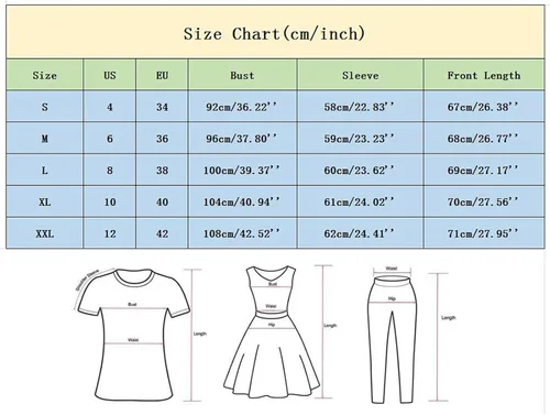 Vista 3 de Ladies Blouse Printed Parties Fashion Top T Shirt Women Soft