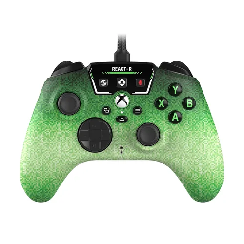 Vista 17 de Turtle Beach REACT-R Wired Game Controller Officially Licensed for Xbox Series X & S, Xbox One, and Windows 1011 PCs Pixel