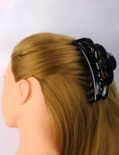 Vista 9 de Pinzas para cabello grandes de plástico, para mujeres con cabello grueso