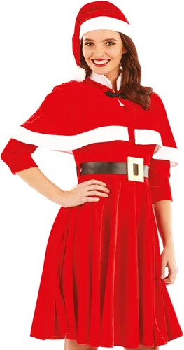 Vista 2 de Fun Shack Santa Costume Women Dress, Women Santa Claus Costume, Cute Santa Costume for Women, Mrs Claus Costume for Women