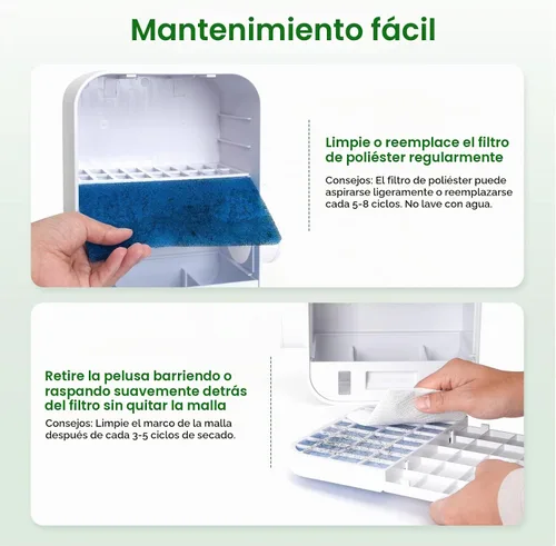 Vista 7 de LuckIn Kit de ventilación de secadora interior 3 en 1 para secadora eléctrica, kit de limpiador de ventilación de secadora con filtro de poliéster