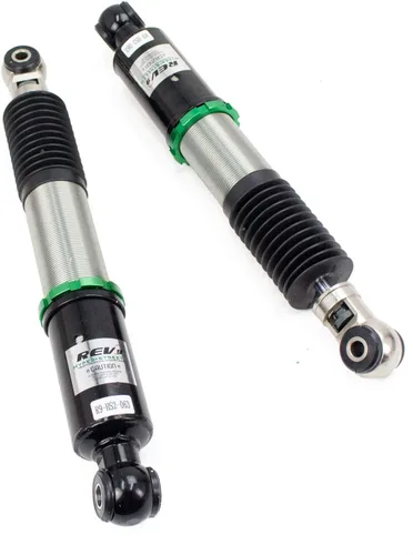Vista 5 de Rev9 R9-HS2-063 Hyper-Street II Kit de bajada de suspensión de coilover de amortiguador, amortiguador monotubo con ajuste de rebote de 32 clics