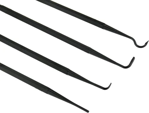 Vista 4 de SE Juego de púas de nailon de doble punta de 7-1/4 pulgadas para limpieza y detalles, automoción, manualidades, mantenimiento de armas, formas