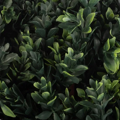 Vista 9 de Juego de 2 árboles topiarios – 36 pulgadas de doble bola podocarpus plantas falsas – Plantas artificiales realistas en macetas para interiores