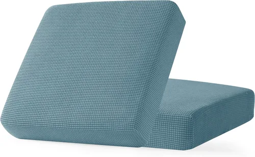 Vista 104 de CHUN YI - Funda elástica para cojín de sofá mediano, funda de asiento de sofá para mascotas, adecuada para sillón y sofá biplaza con tela lavable