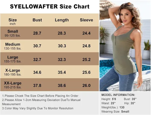 Vista 6 de Camiseta sin mangas elástica de verano para mujer, cuello redondo, acanalada,color solido, básica