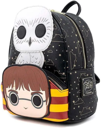 Vista 2 de Loungefly FUNKO POP Harry Potter Hedwig - Mini mochila para cosplay Multi Cosplay