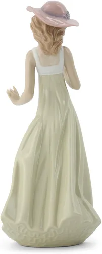 Vista 6 de NAO Suave brisa Figura de mujer de porcelana.