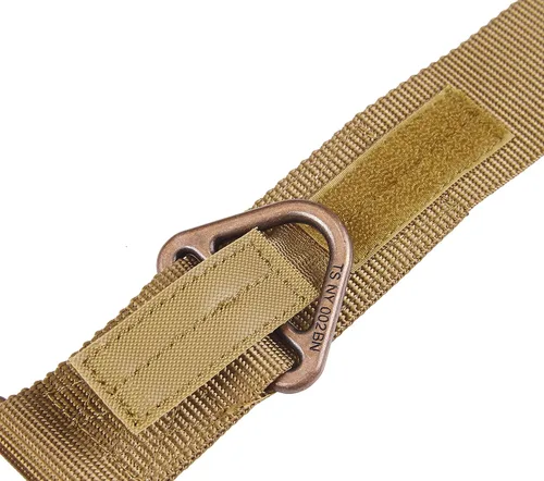 Vista 6 de Seibertron Hombres Utility TDU 1.75 pulgadas Nylon Tactical CQB/Rigger's Militar Combat Duty Cinturón Hebilla de Metal