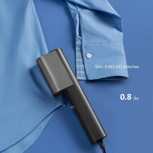 Vista 6 de Nesugar Vaporizador G3 para ropa portátil de viaje, vaporizador de ropa de mano, 0.75 libras ligeramente, calentamiento rápido de 15 segundos, mini