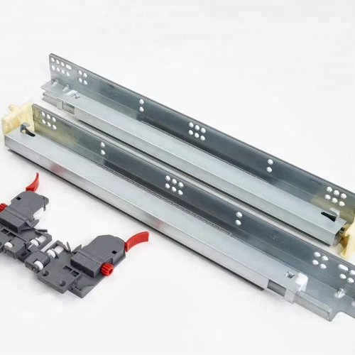 Vista 2 de 1 par de extensiones completas ProMark ocultas para montaje bajo montaje inferior y cierre suave (18 pulgadas)