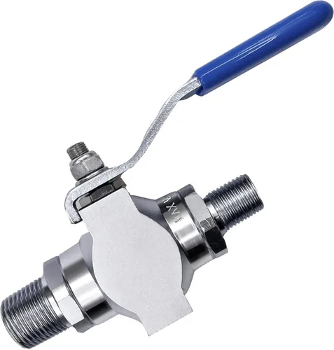 Vista 8 de Bedford Precisión 29-1443 1/4" NPT(MBE) Teflon 5000 PSI válvula de bola, pieza de repuesto para Graco