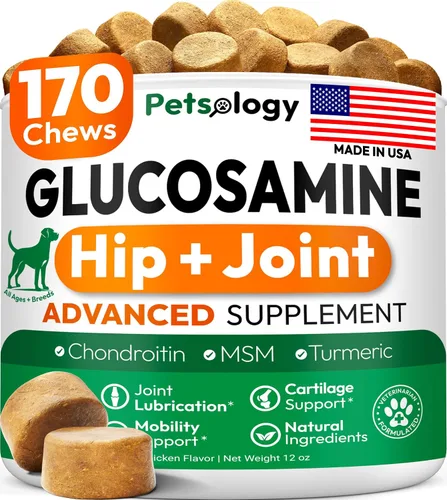 Vista 13 de Masticables para aliviar la alergia para perros, 170 unidades, antipicazón