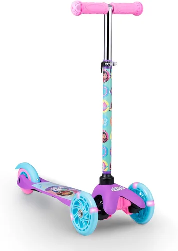 Vista 12 de Patinete para niños, auto equilibrio de 3 ruedas, ruedas LED iluminadas Hot Wheels