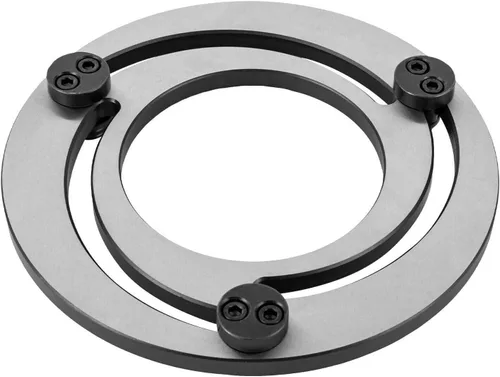Vista 3 de Xuthusman Anillo de mandíbula de 3 mandíbulas 8 "Garra de presión hidráulica ajustable para CNC Torno Chuck Accesorios Acero