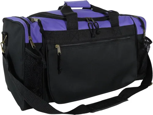 Vista 12 de DALIX - Bolsa deportiva de 20 pulgadas con bolsillos de malla y para objetos de valor, para gimnasio y viaje
