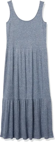 Vista 4 de Marca Tienda - Daily Ritual Vestido de tirantes, de punto, de ajuste estándar, para mujer