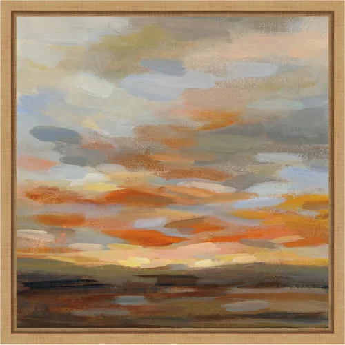 Vista 20 de Amanti Art Silvia Vassileva - Lienzo enmarcado para pared, 16 x 16 pulgadas, cielo del desierto alto, por Silvia Vassileva, lienzo enmarcado
