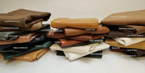 Vista 76 de NAT Leathers™ Cuero sintético sintético suave de piel sintética vegana marrón bellota (aprobado por PETA Vegano) por The Yard Piel sintética
