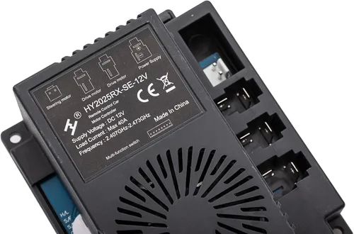 Vista 4 de 2.4G Bluetooth Control remoto HY2025RX-SE-12V Kit receptor para niños Powered Ride On Car, caja de control de control accesorios para niños