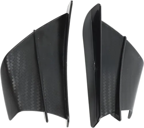 Vista 9 de Aramox 1 par motocicleta viento ala fibra carbono aerodinámica aletas motocicleta aerodinámica alerón ala para NINJA400 NINJA250 Z900 Z1000